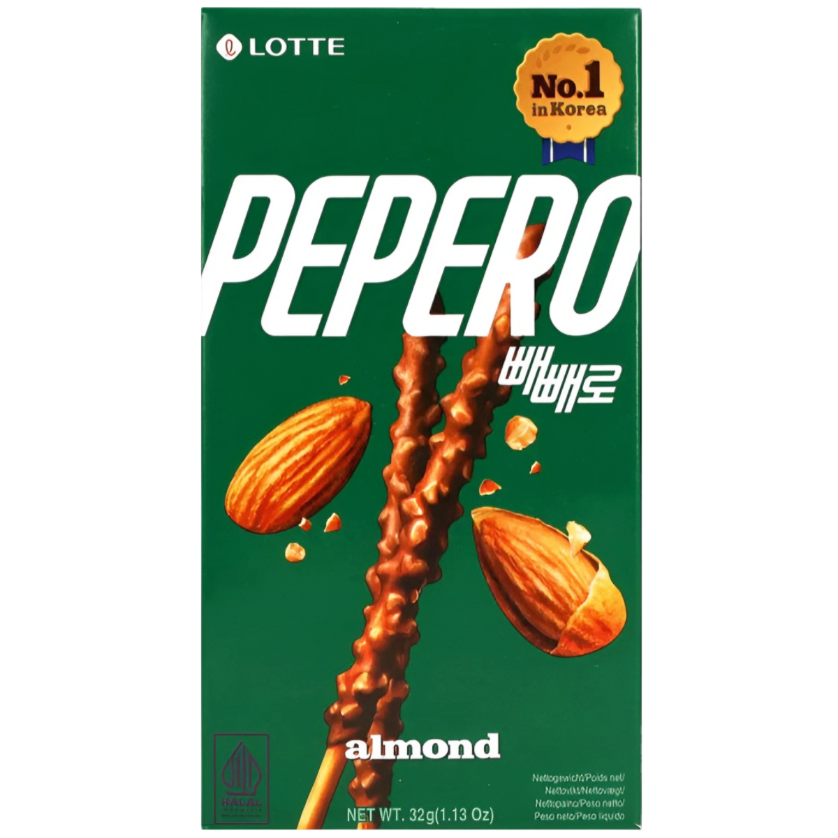 Küpsisepulgad PEPERO (ALMOND), 32g