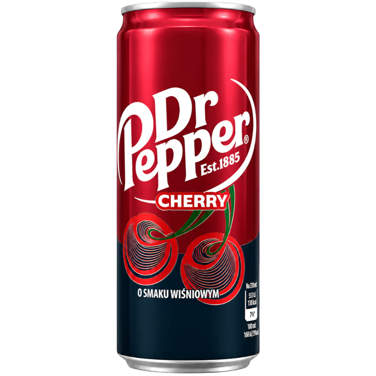 Gāzēts atspirdzinošais dzēriens DR PEPPER (CHERRY), 330ml