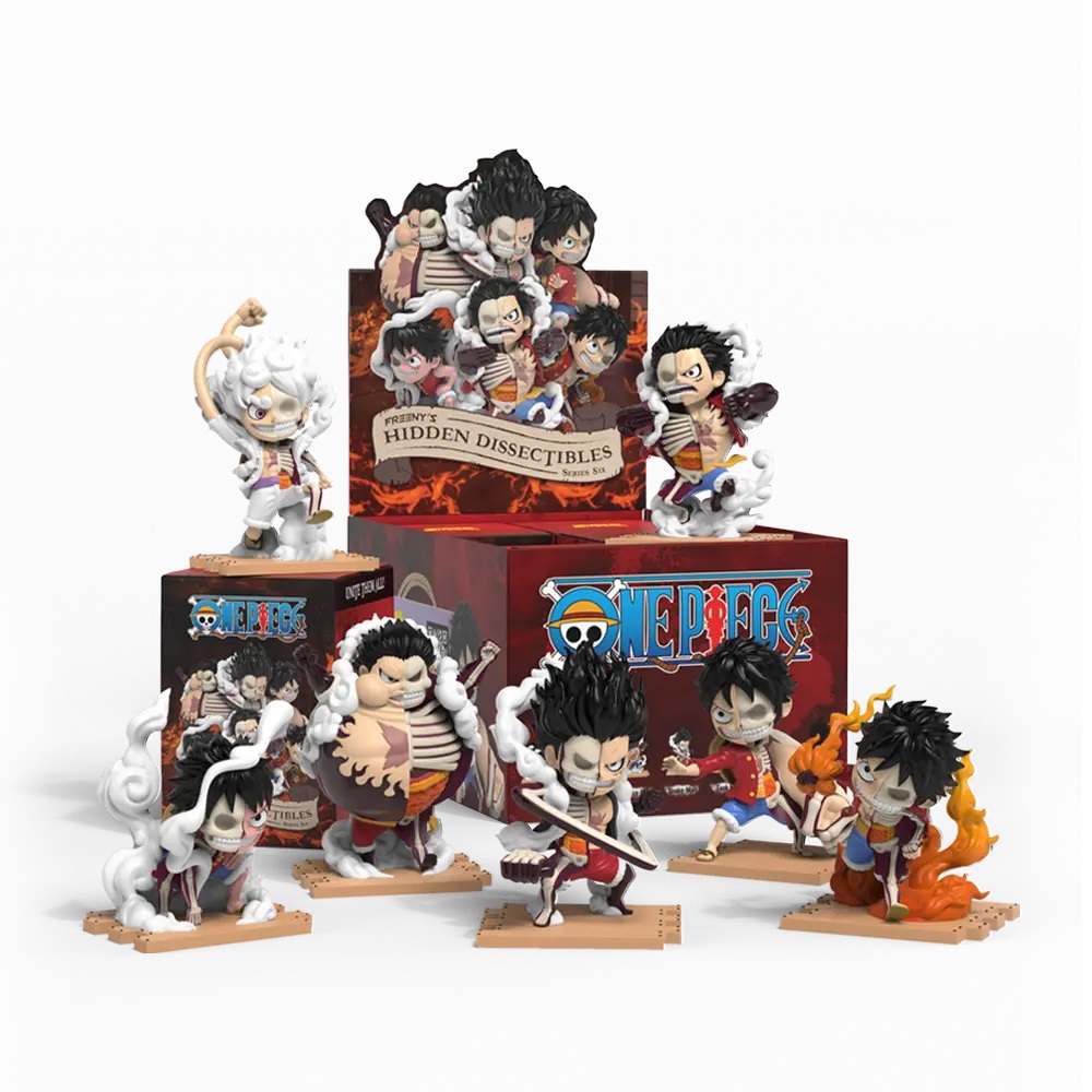 Zdjęcie Figurka MIGHTY JAXX OP FREENY'S HIDDEN DISSECTIBLES (LUFFY'S GEARS EDITION)