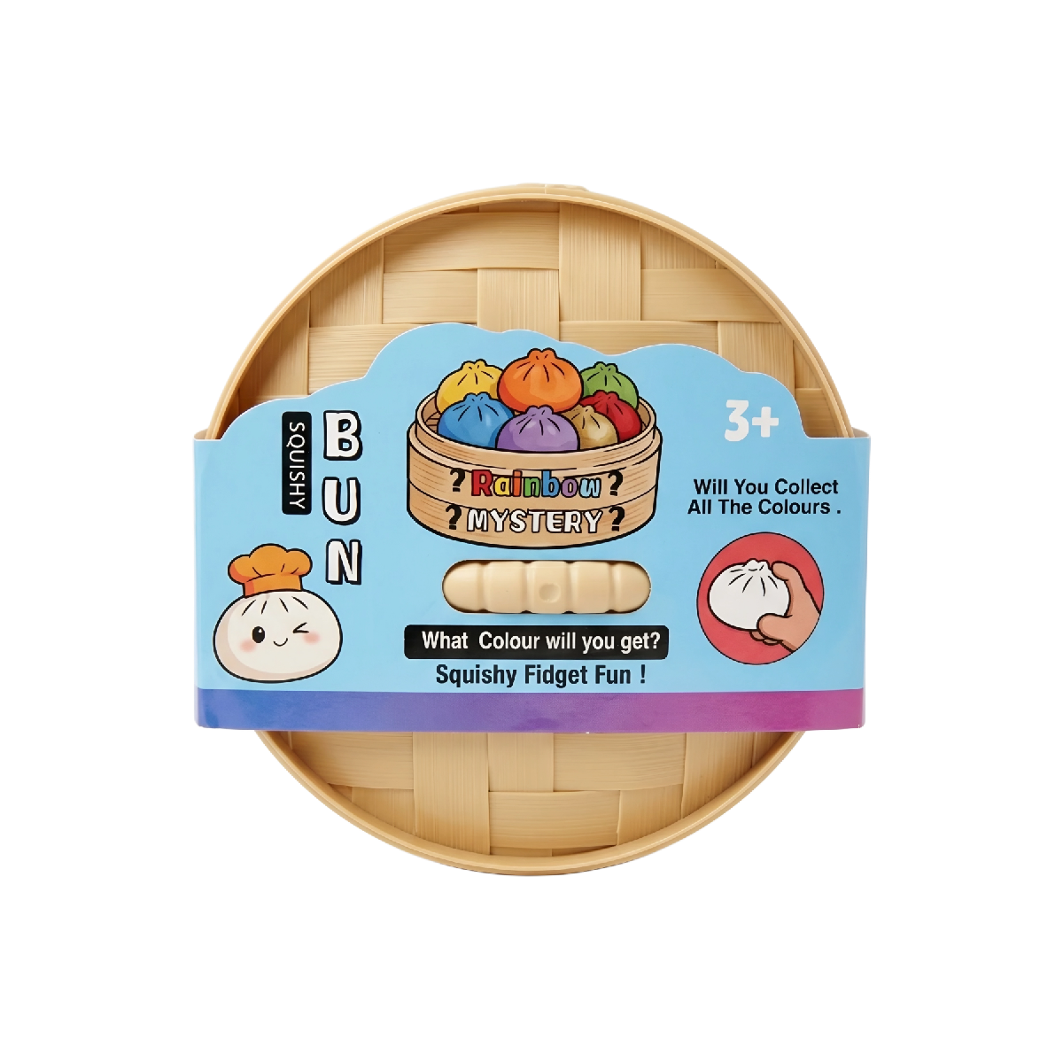 Zabawka SQUISHY BUN RAINBOW MYSTERY DUMPLING SMALL