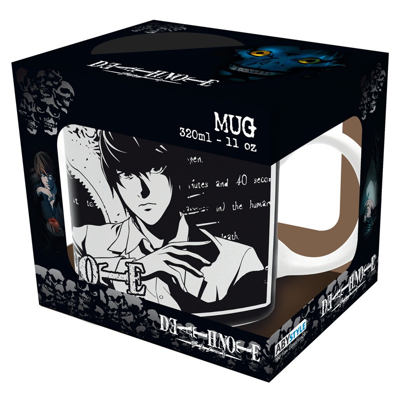 Tass DEATH NOTE LIGHT VS L, 320ml