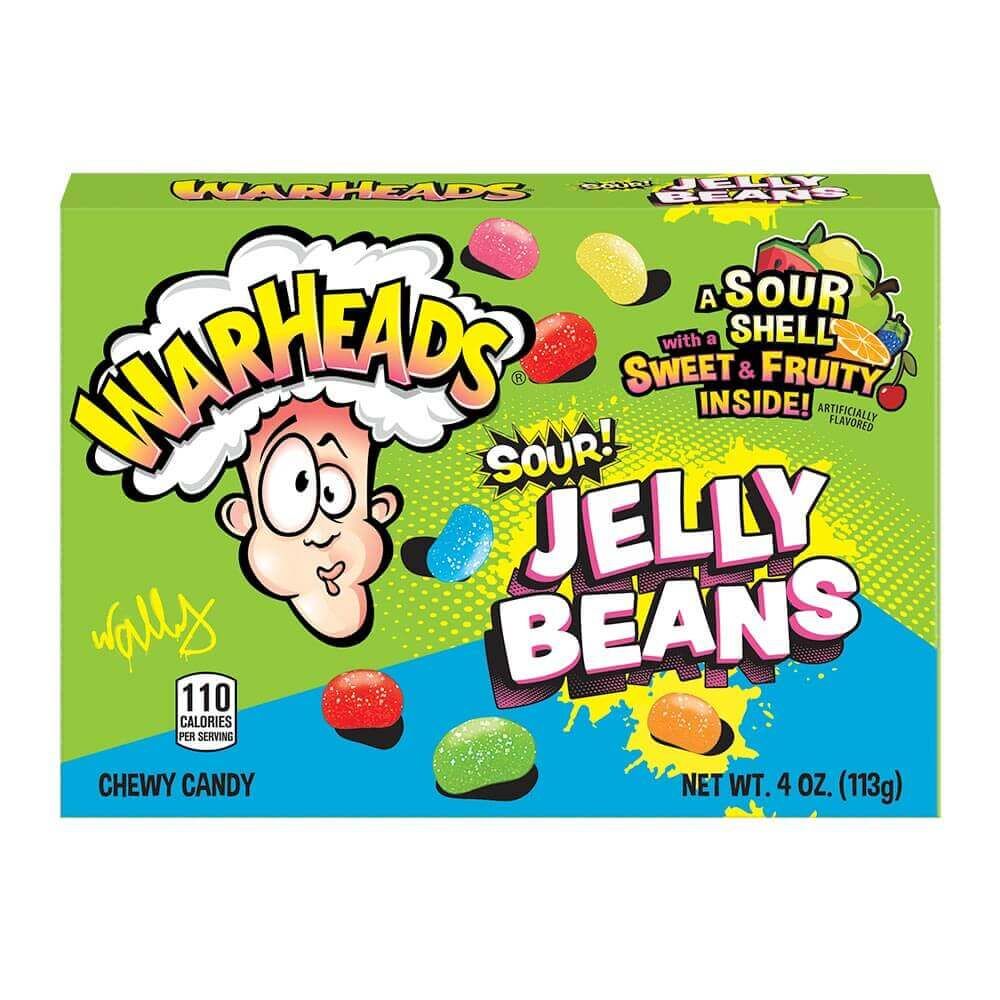 Jelly Beans’id WARHEADS (SOUR) , 113g foto