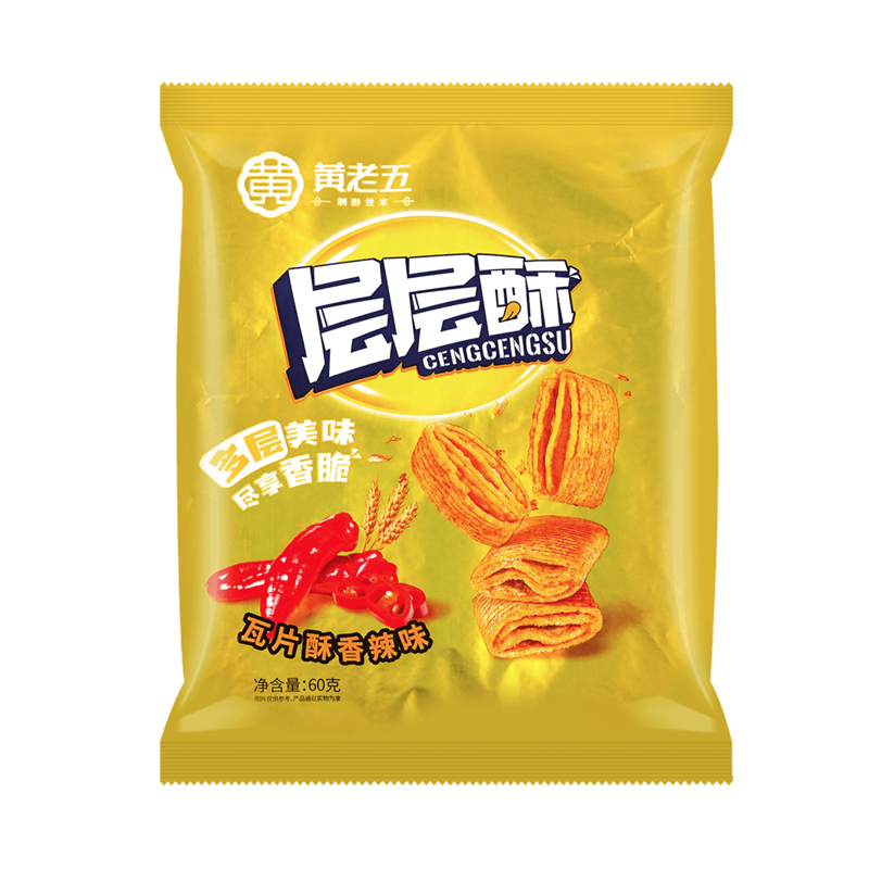 Kviečių užkandis HLW (SPICY), 60g photo