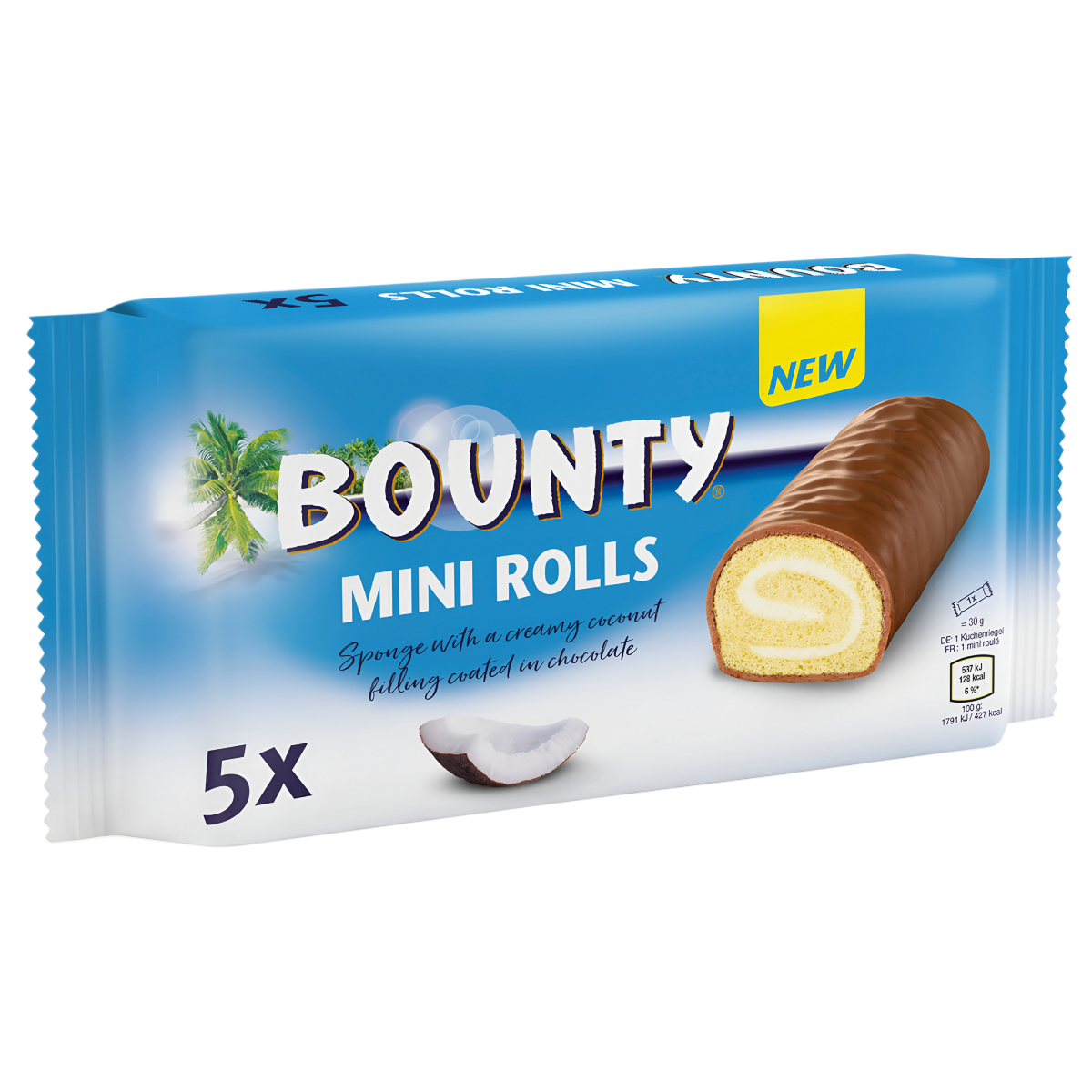 Batonėliai BOUNTY (MINI ROLLS), 150g photo