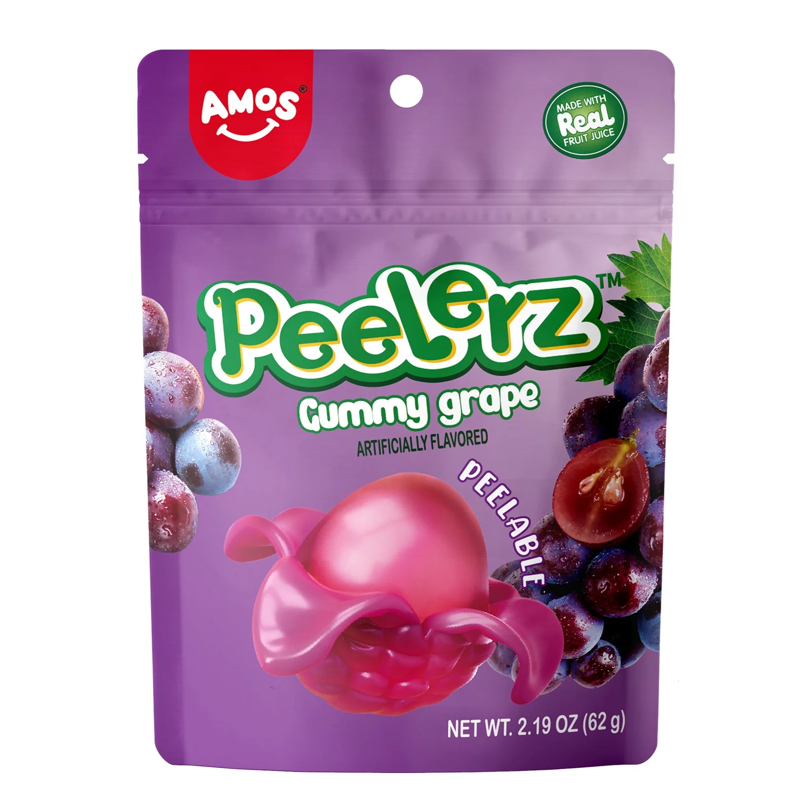 Guminukai AMOS PEELERZ (GRAPE), 65g photo