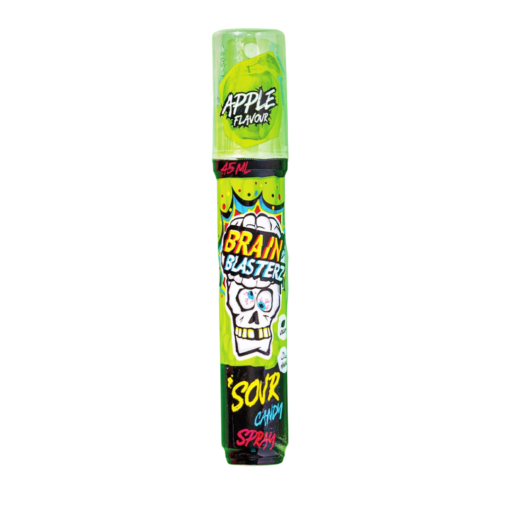 Purškiamas saldainis BRAIN BLASTERZ (APPLE/BLUE RASPBERRY), 45ml