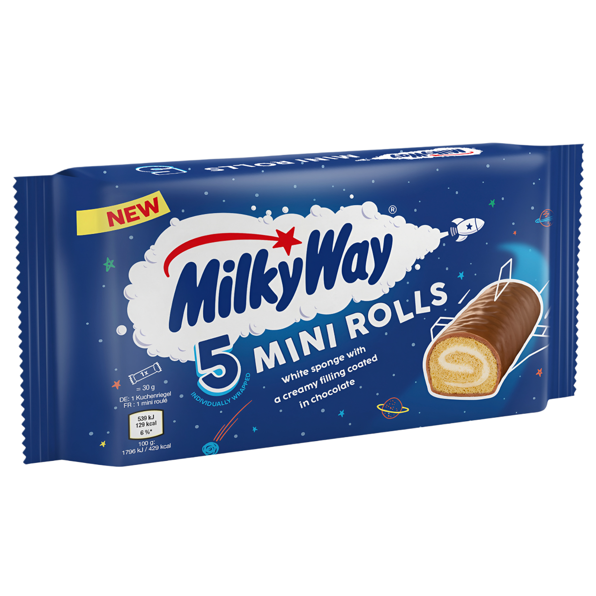 Batonėliai MILKY WAY (MINI ROLLS), 150g