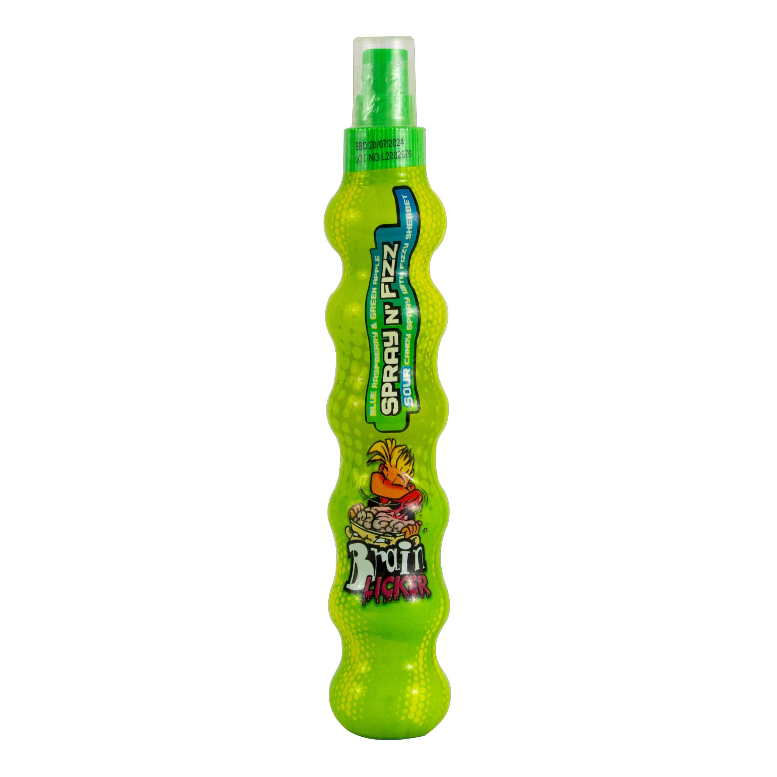 Purškiamas saldainis BRAIN LICKER (SPRAY AND FIZZ), 80g