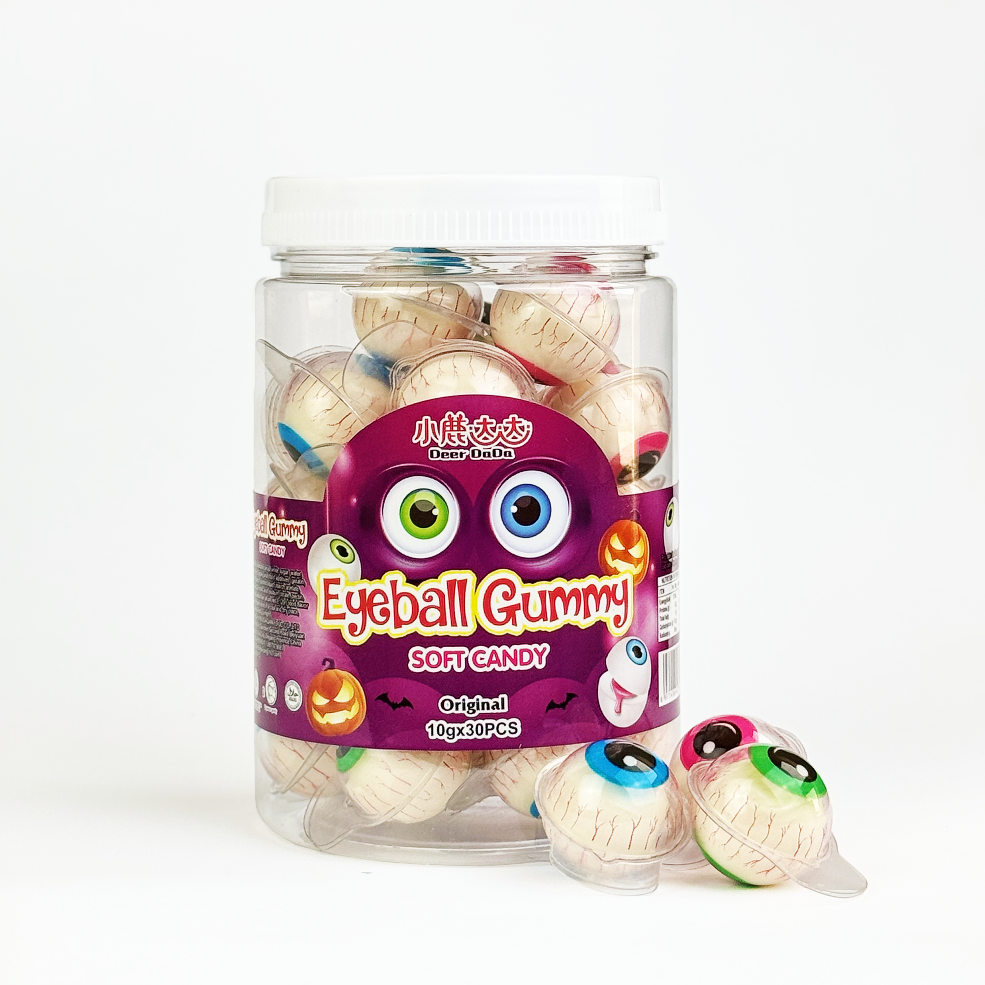 Guminukas su įdaru DEER DADA EYEBALL, 10g