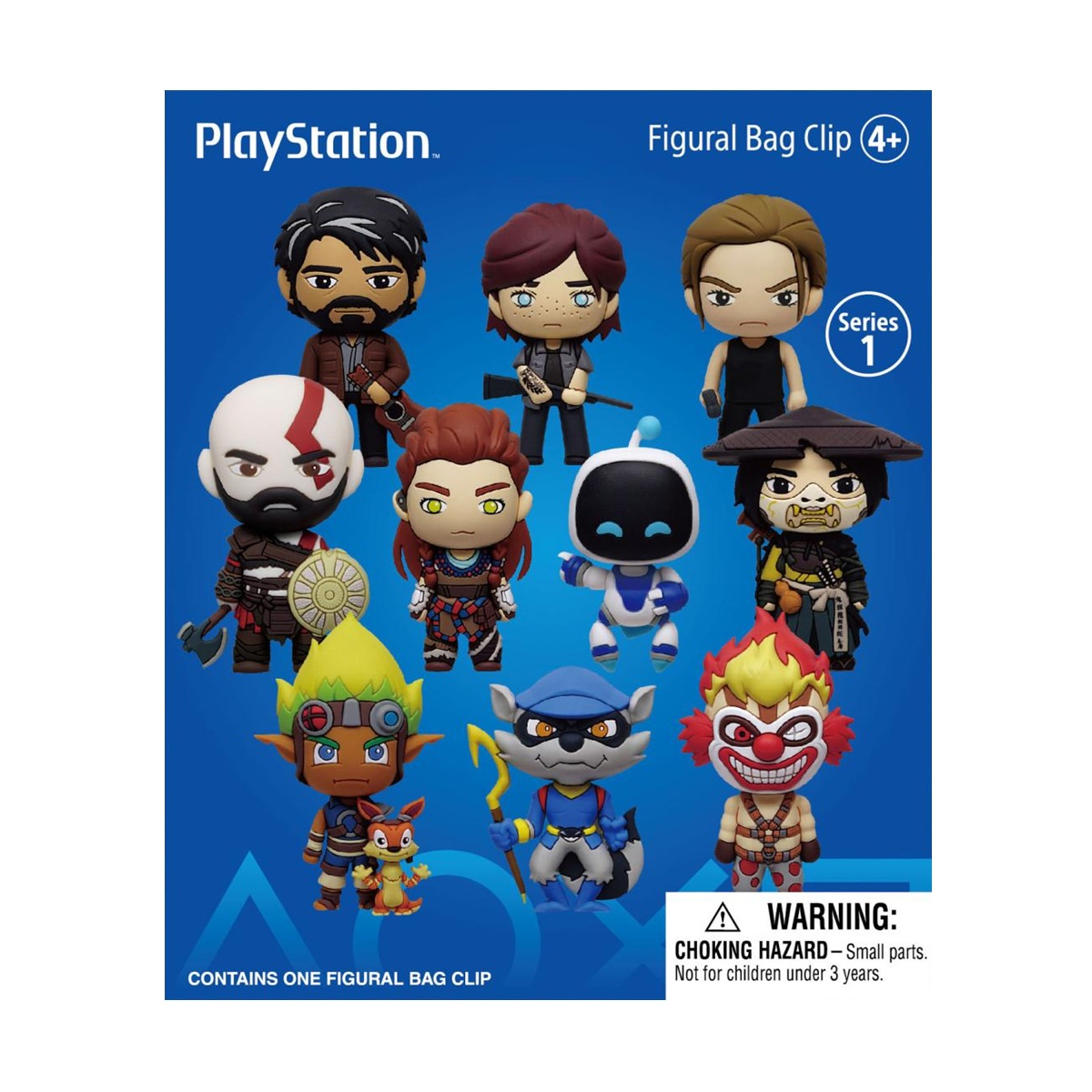 Kuprinės pakabukas MONOGRAM 3D BLIND PACK PLAYSTATION (SERIES 1)