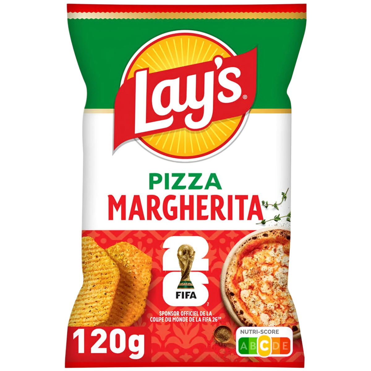 Kartulikrõpsud LAY'S SAVEUR (PIZZA MARGHERITA), 120g foto