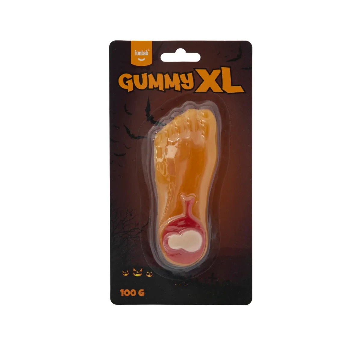 Želeja konfekte FUNLAB XL HAND/FOOT, 100g