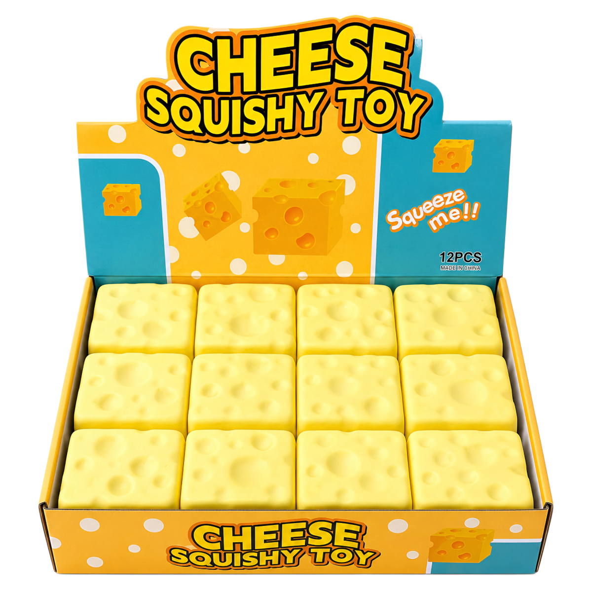 Mänguasi SQUISHY CHEESE FOAM SMALL