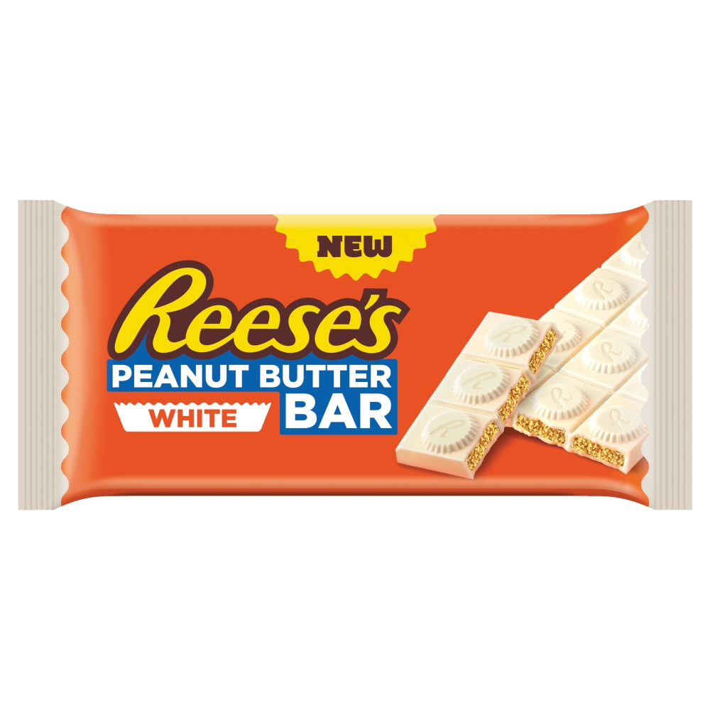 Zdjęcie Batonik o smaku białej czekolady z kremem orzechowym REESE'S WHITE, 90g