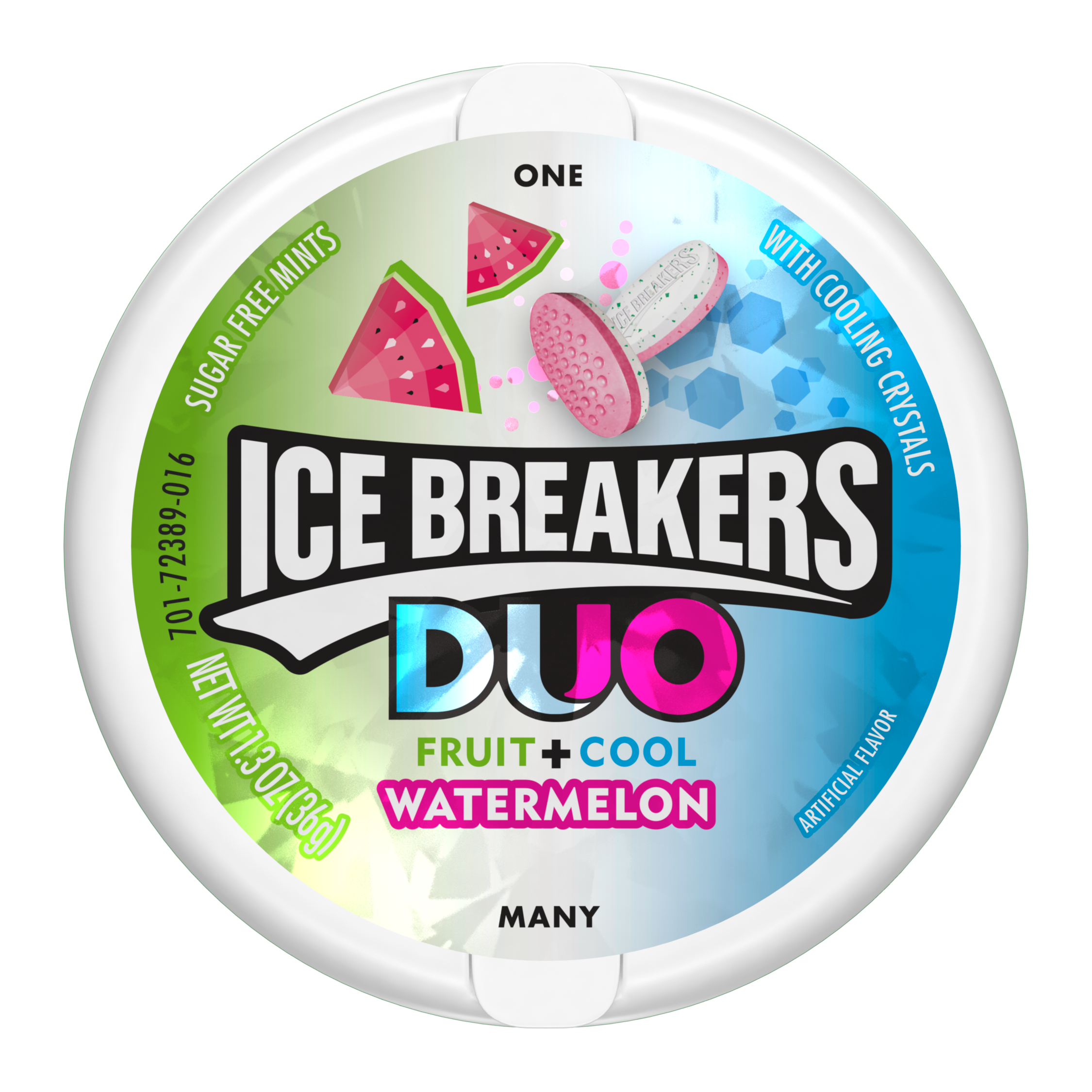 Zdjęcie Pastylki ICE BREAKERS DUO (WATERMELON), 37g