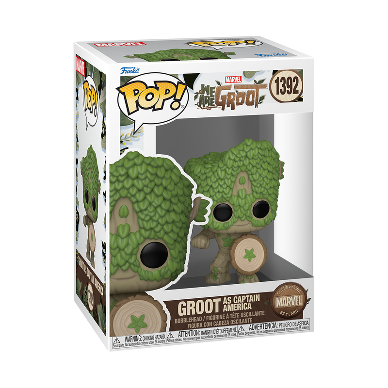 Figūriņa FUNKO POP! M GROOT CAPTAIN AMERICA