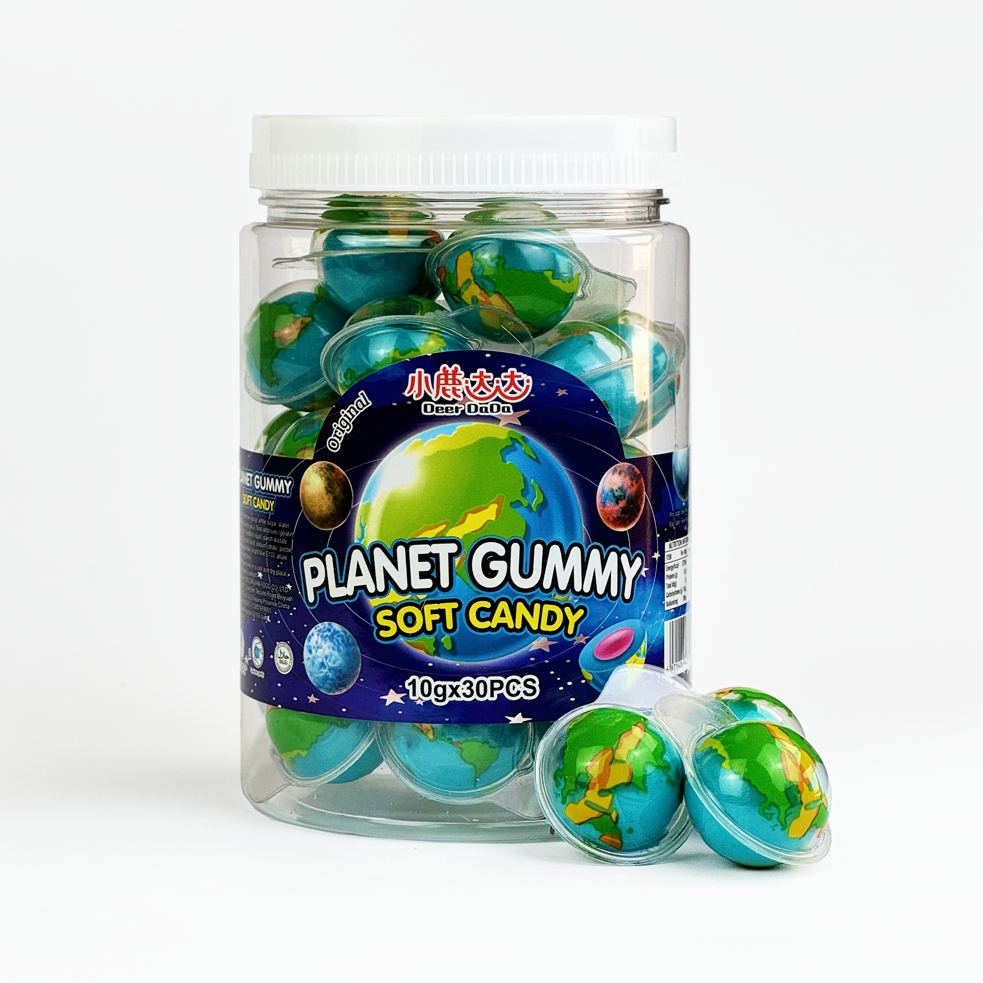 Guminukas su įdaru DEER DADA PLANET EARTH, 10g