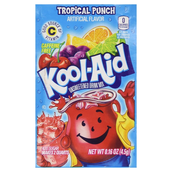 Napój w proszku KOOL AID (TROPICAL PUNCH), 4,5g