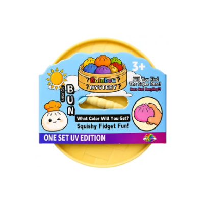 Žaislas SQUISHY BUN MYSTERY DUMPLING UV EDITION