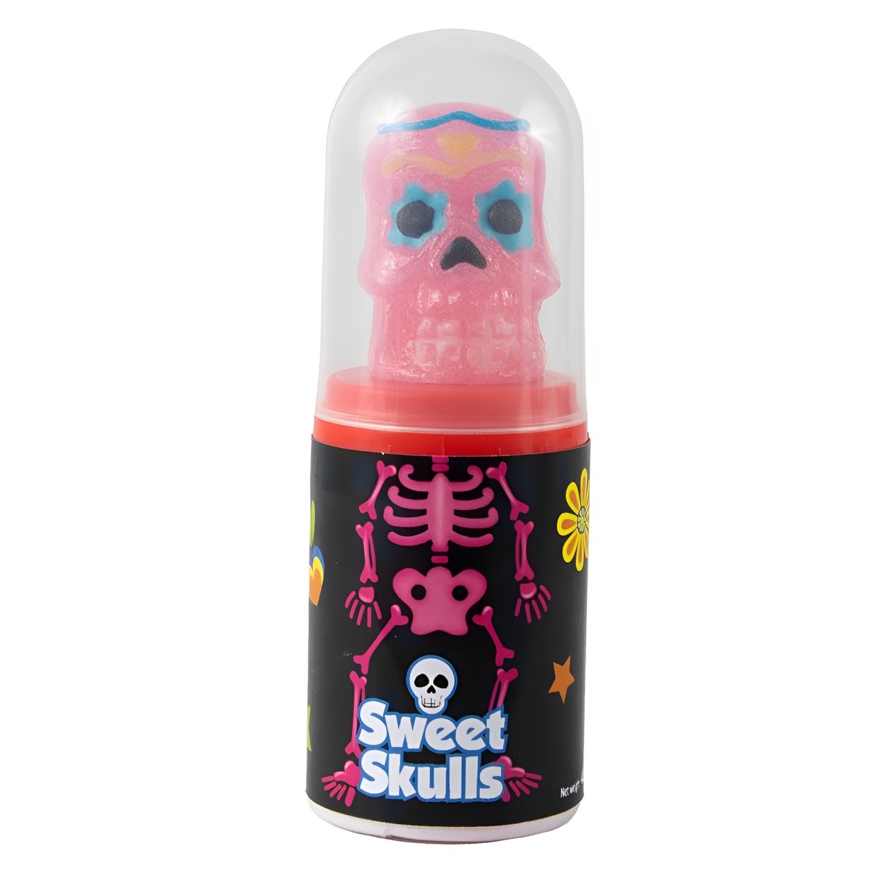 Sūkājamā konfekte 3D SWEET SKULLS, 40g