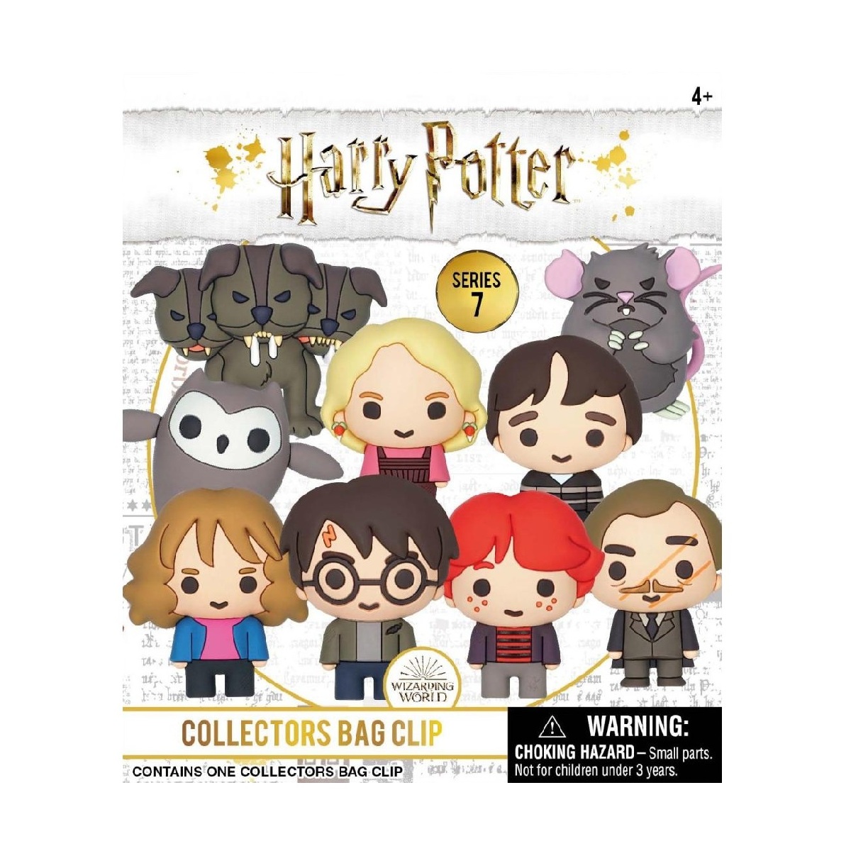 Kuprinės pakabukas MONOGRAM 3D BLIND PACK HARRY POTTER photo