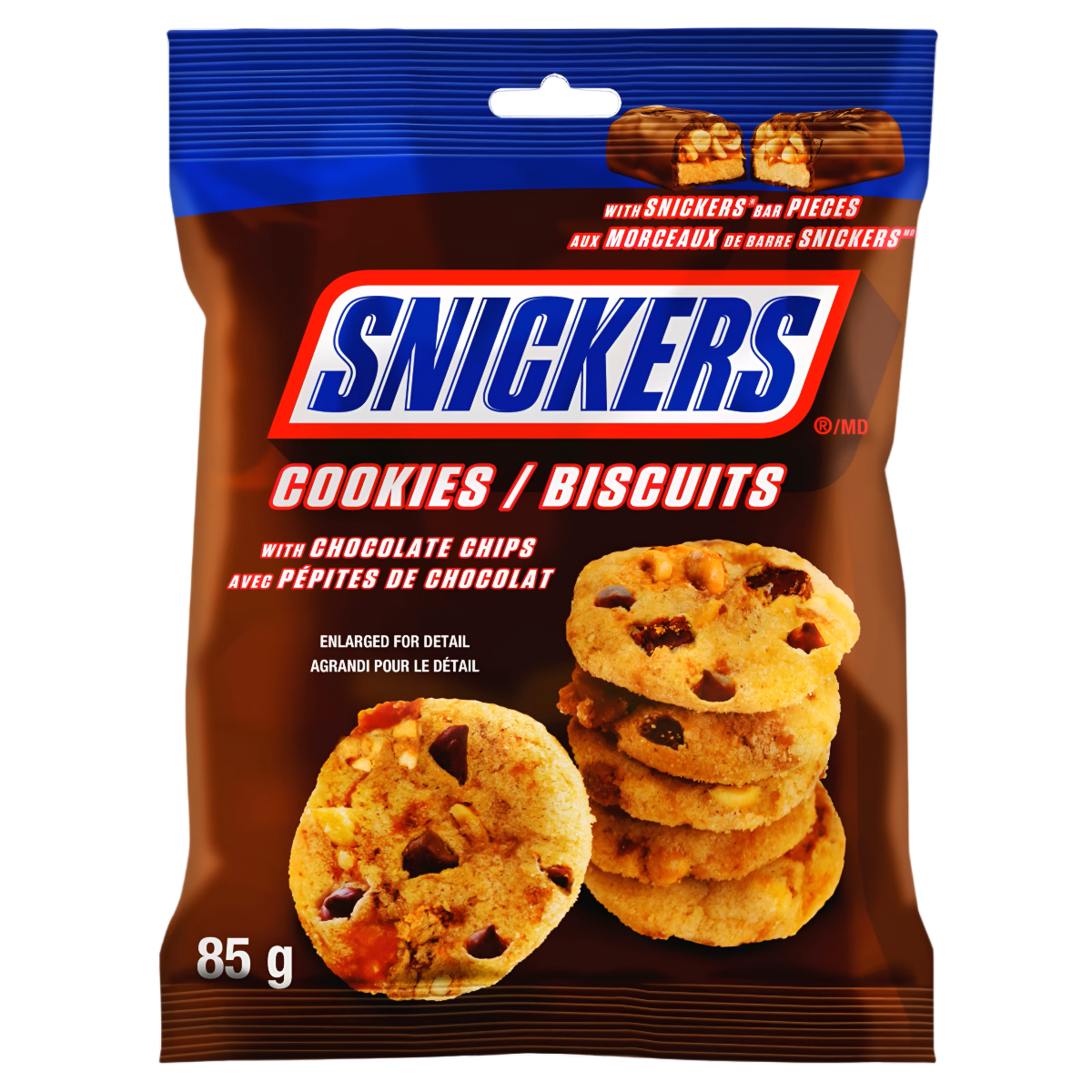 Cookies SNICKERS CHOCOLATE CHIP COOKIES, 85g photo