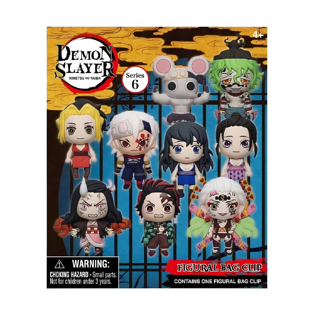Bag Clip MONOGRAM 3D BLIND PACK DEMON SLAYER (SEASON 2) photo