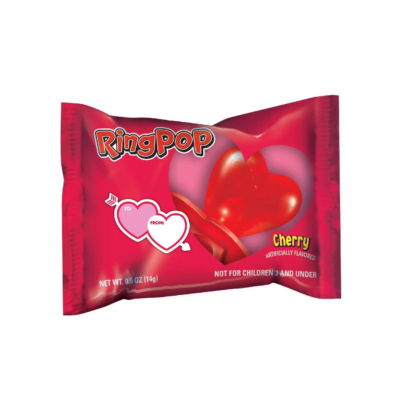 Ledinukas RING POP VALENTINE HEART, 14g