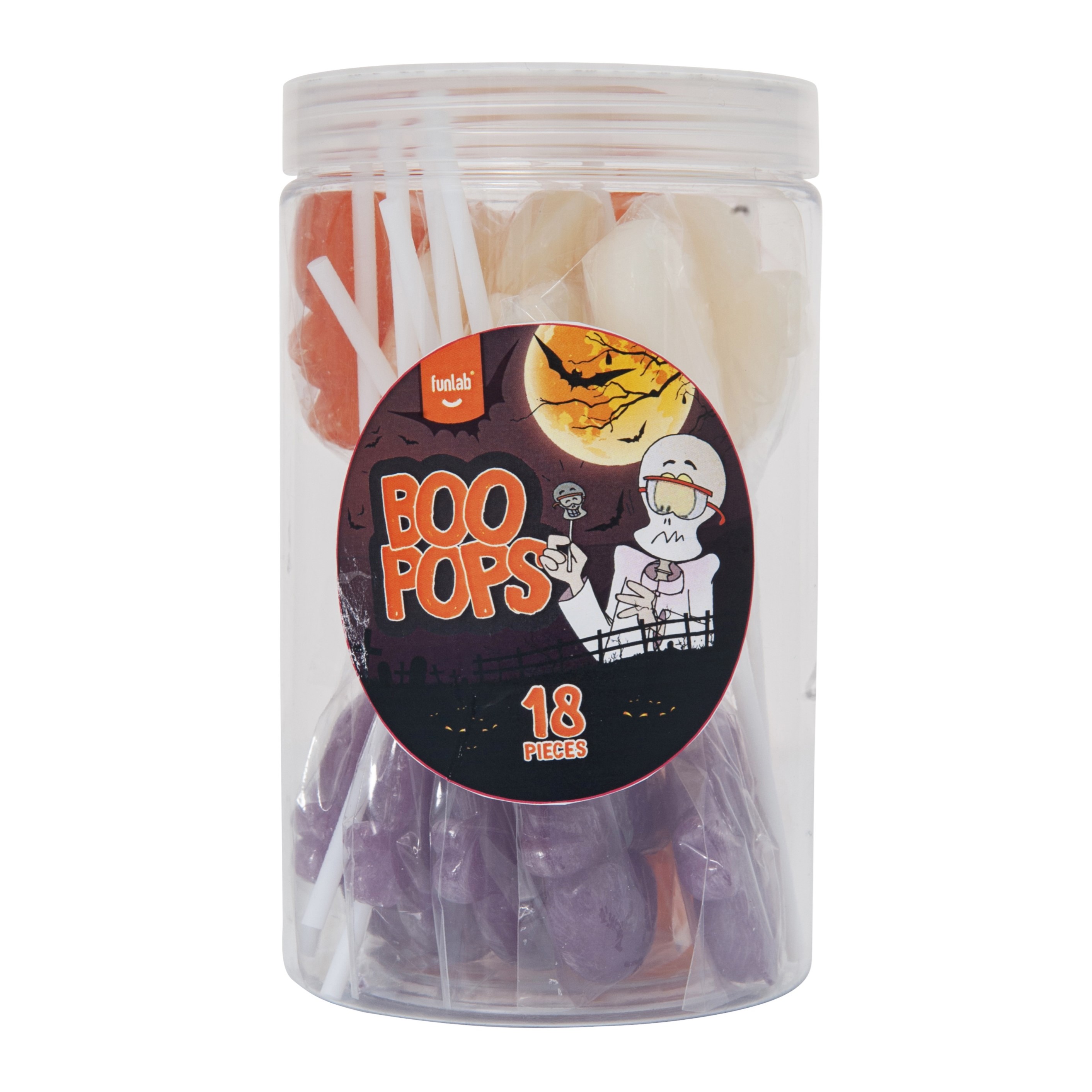 Zdjęcie Lizaki FUNLAB BOO POPS, 216g