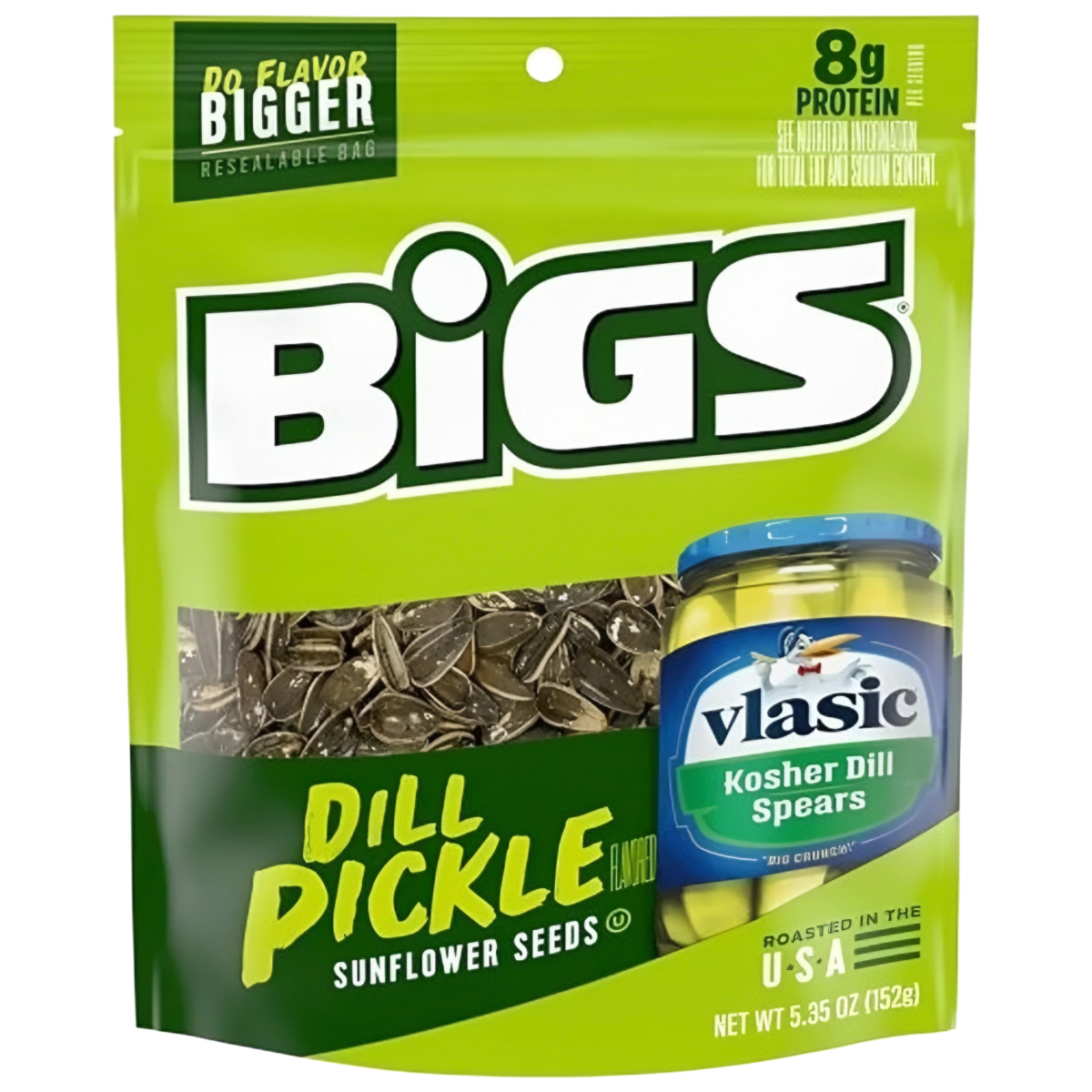 Saulėgrąžos BIGS (DILL PICKLE), 152g