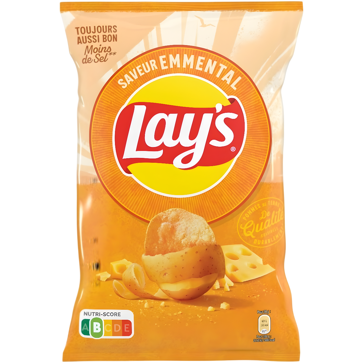 Kartulikrõpsud LAY'S (EMMENTAL), 145g
