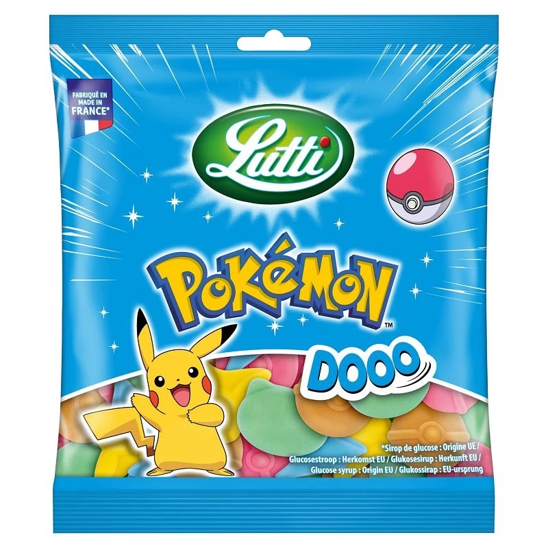 Kummikommid LUTTI (POKEMON DOOO), 100g