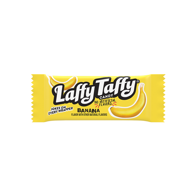 Košļājamās konfektes LAFFY TAFFY (BANANA), 9,6g