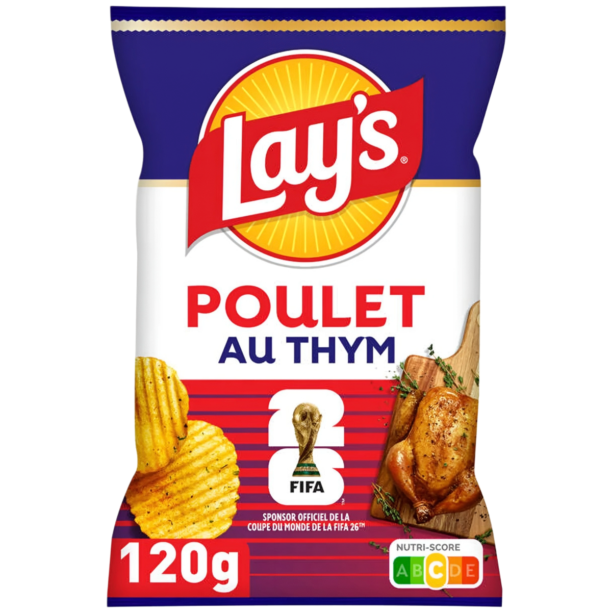 Kartulikrõpsud LAY'S SAVEUR (THYME CHICKEN), 120g foto