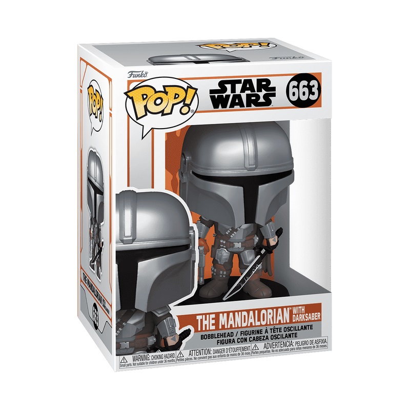 Figūrėlė FUNKO POP! SW THE MANDALORIAN WITH DARKSABER