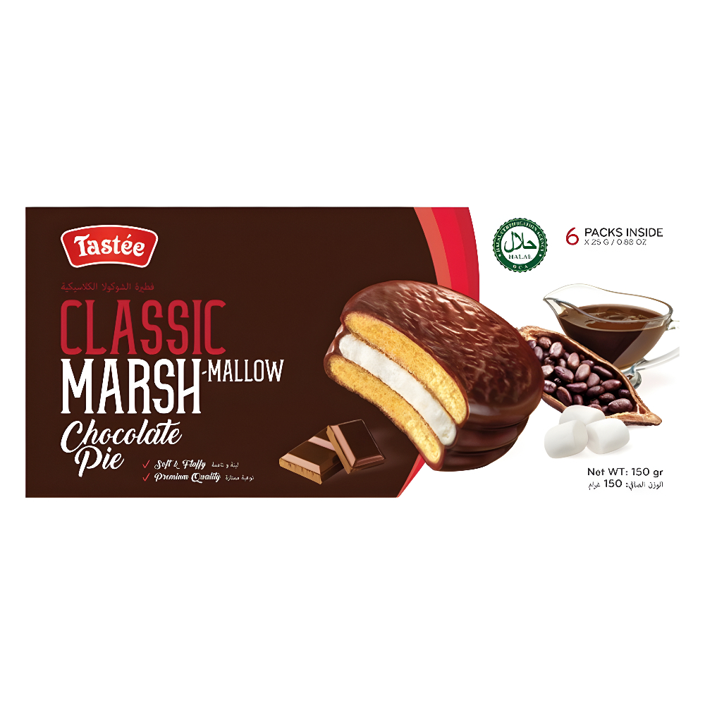 Sausainiai TASTEE (CLASSIC MARSHMALLOW), 150g photo