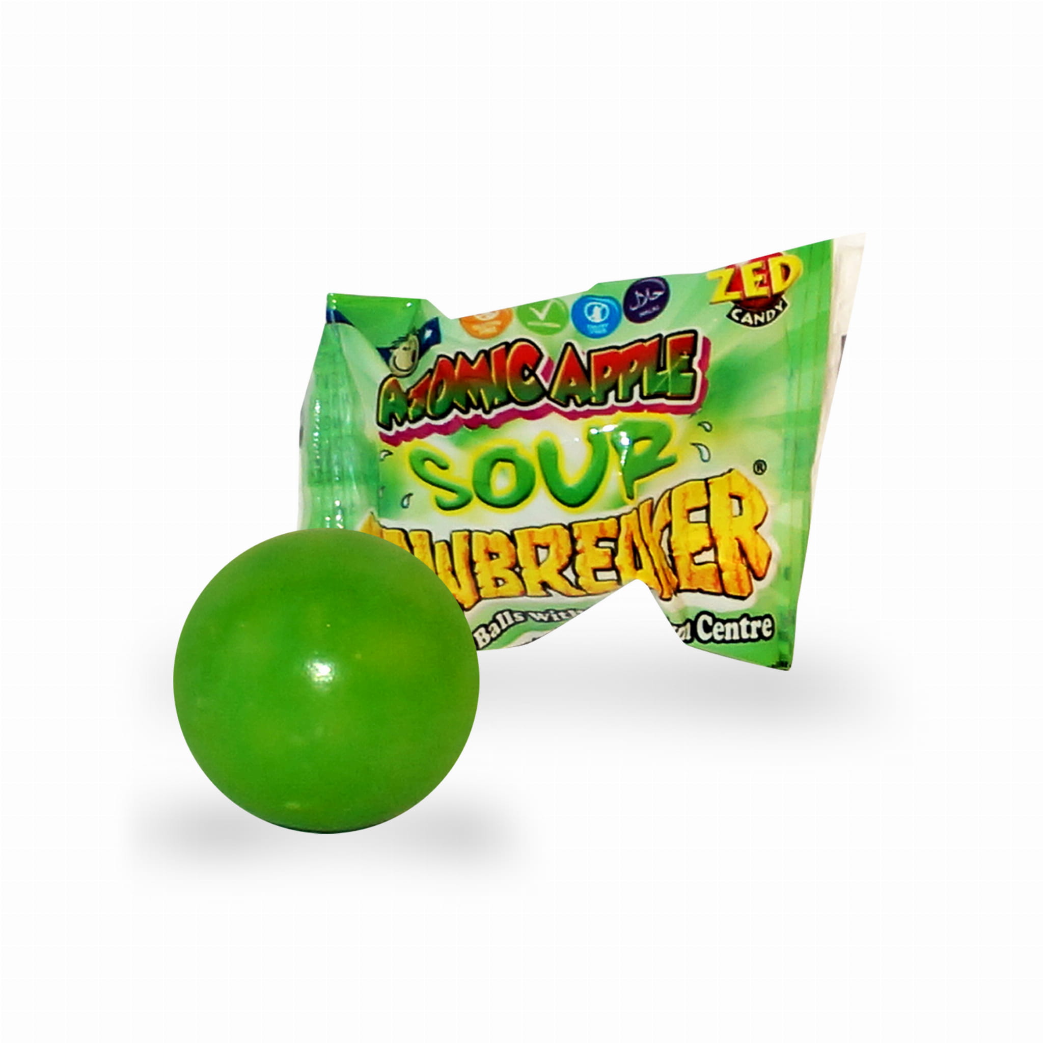 Närimiskumm ZED CANDY JAWBREAKER (APPLE), 13g foto