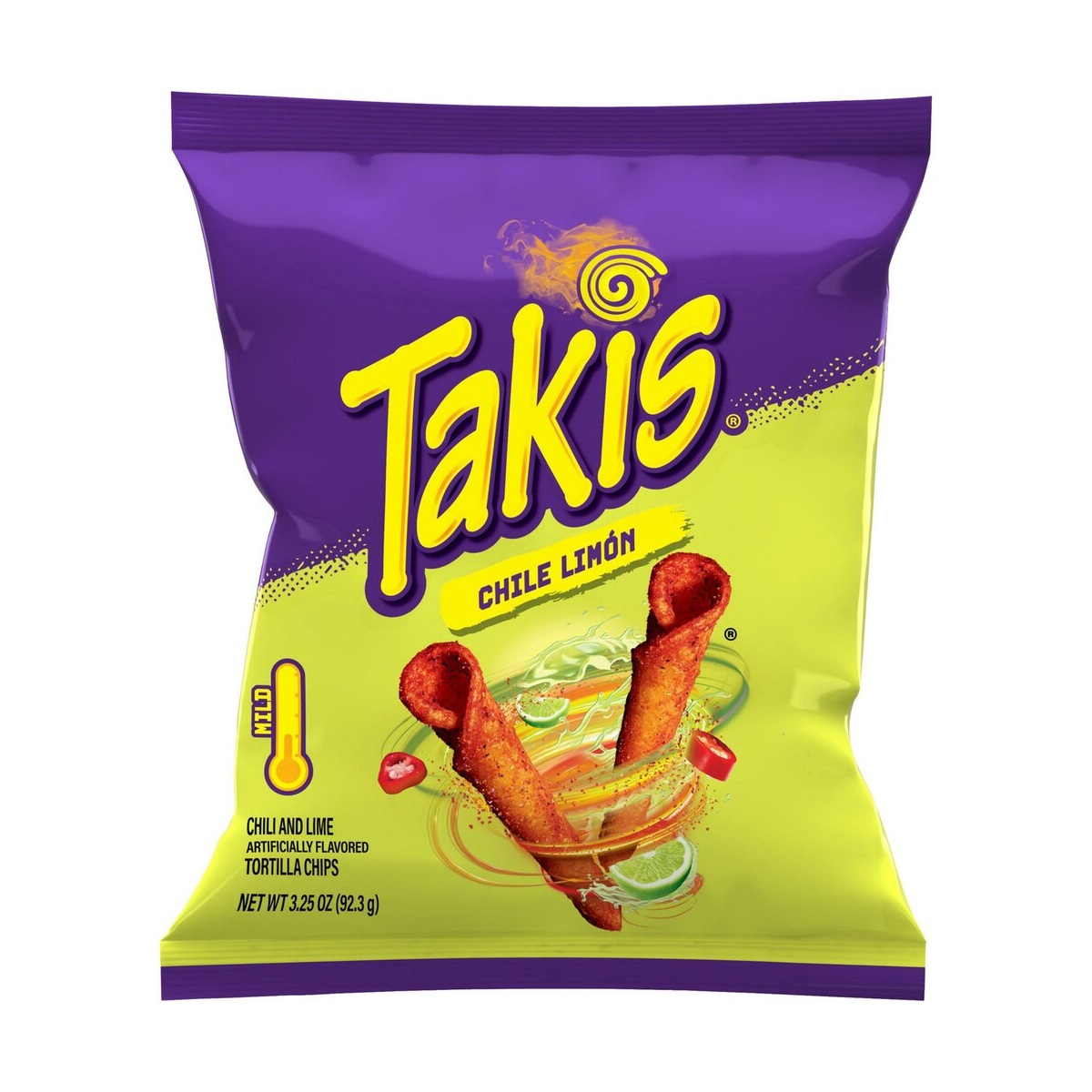 Maisikrõpsud TAKIS (CHILE LIMON), 92,3g foto