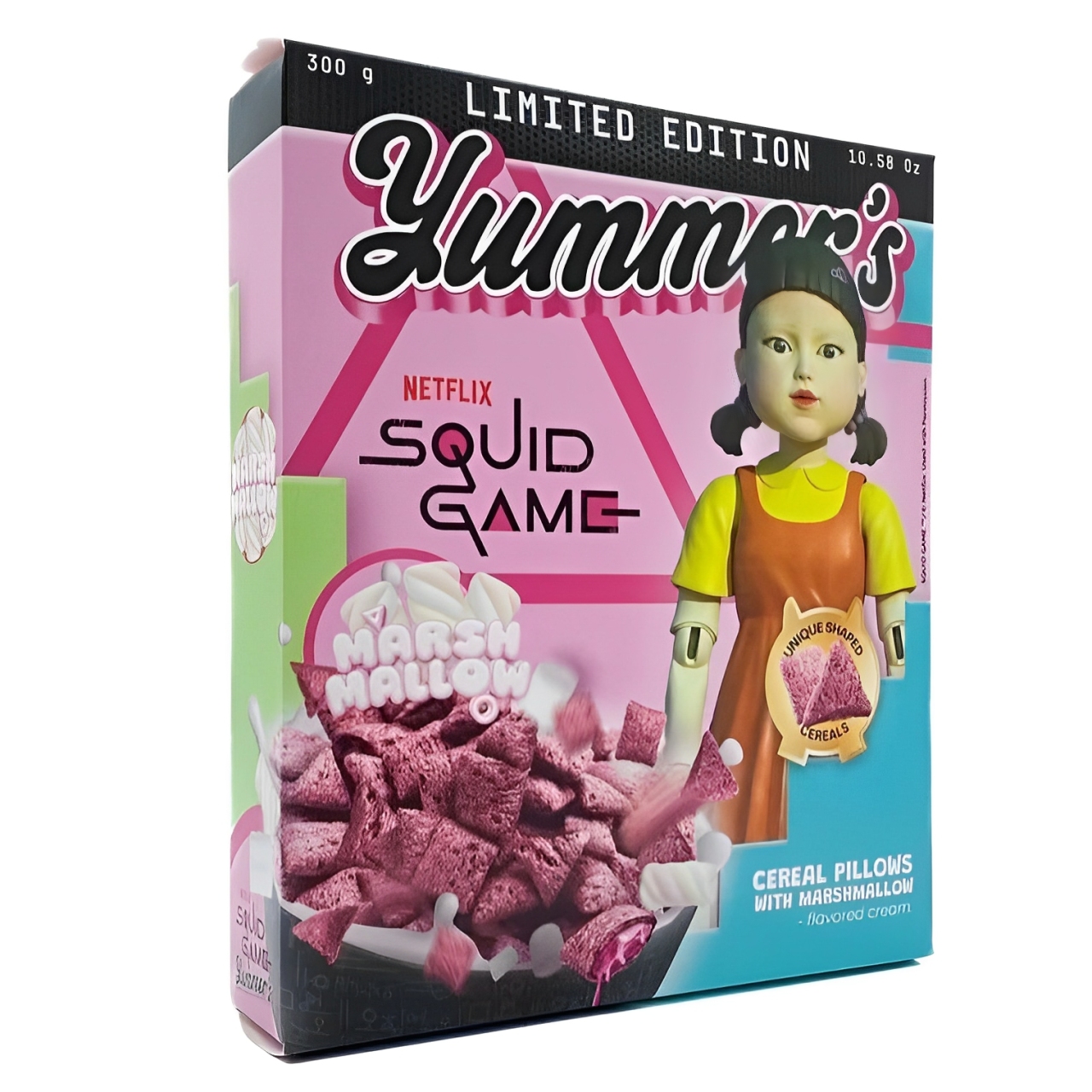 Sausi pusryčiai YUMMER'S SQUID GAME (MARSHMALLOW), 300g photo