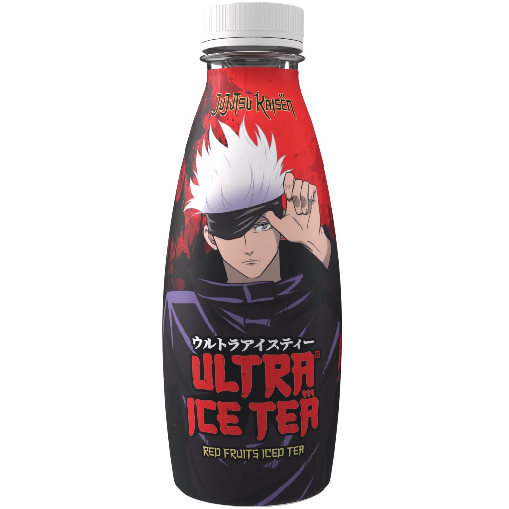 Zdjęcie Herbata mrożona z sokiem czerwonych owoców ULTRA ICE TEA JUJUTSU KAISEN (GOJO), 500ml