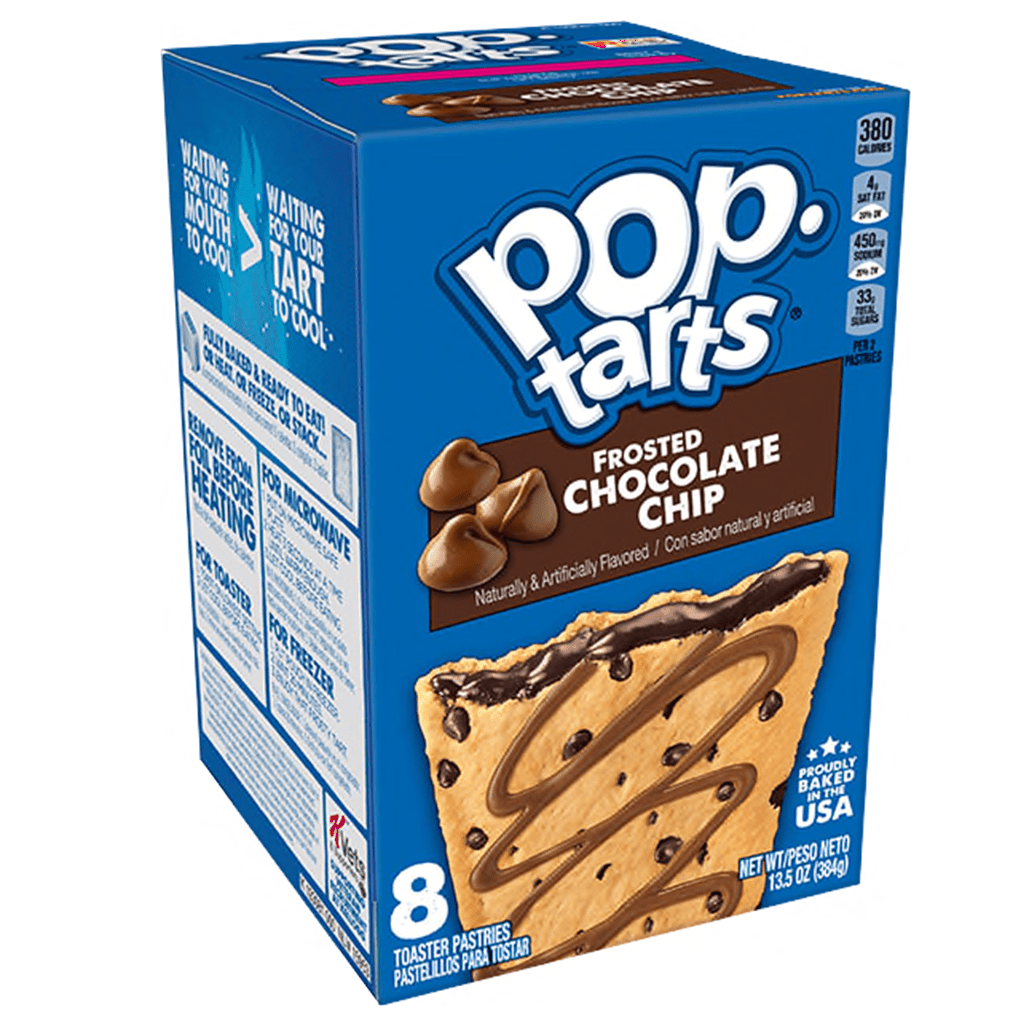 Sausainiai POP-TARTS (CHOCOLATE CHIP), 384g