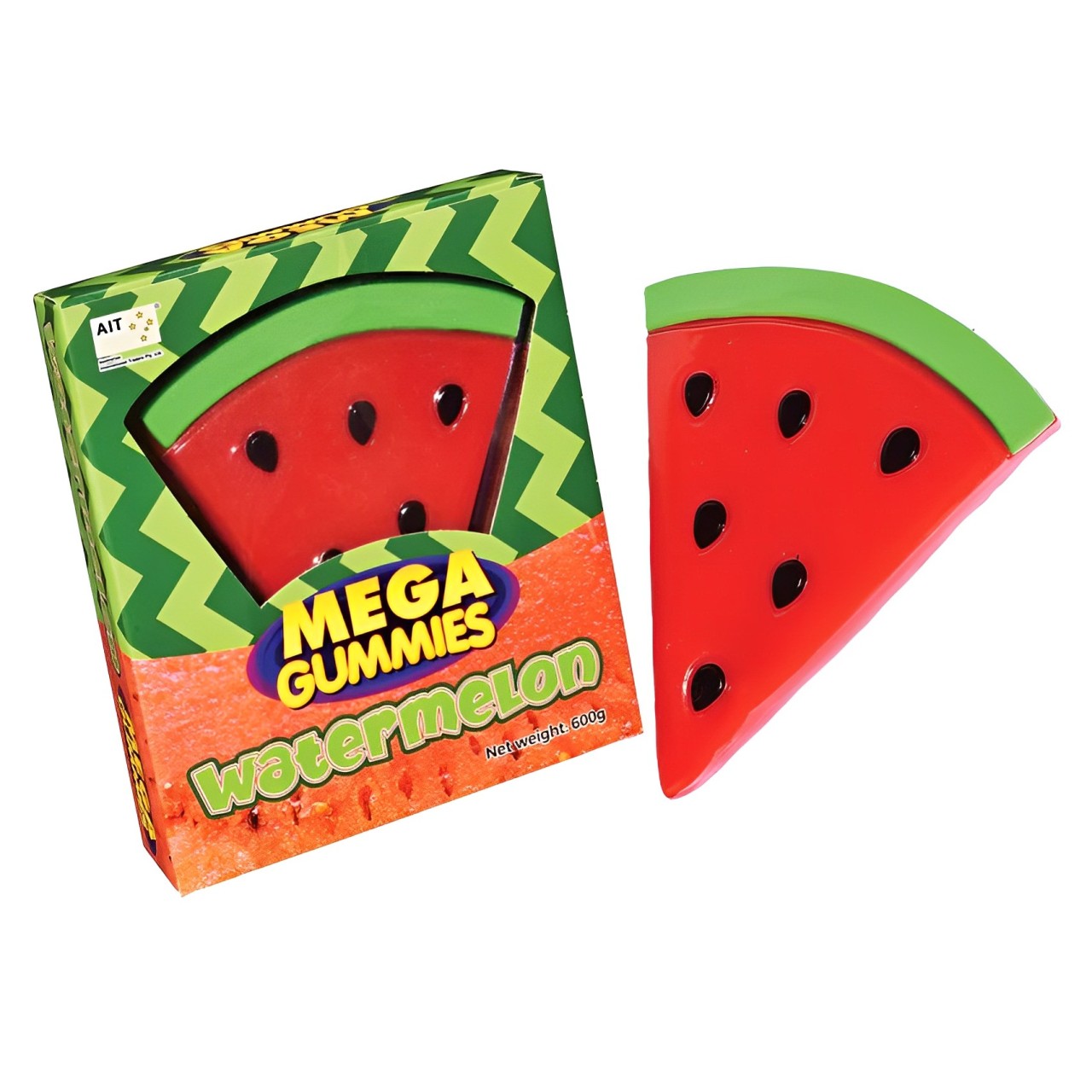 Zdjęcie Żelek FELKO MEGA WATERMELON, 600g