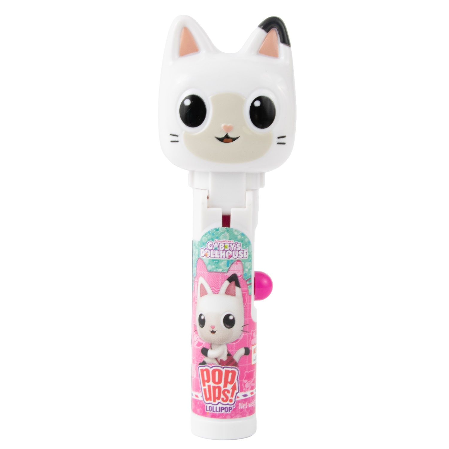 Sūkājamā konfekte ar rotaļlietu BIP POP UPS GABBY'S DOLLHOUSE, 10g