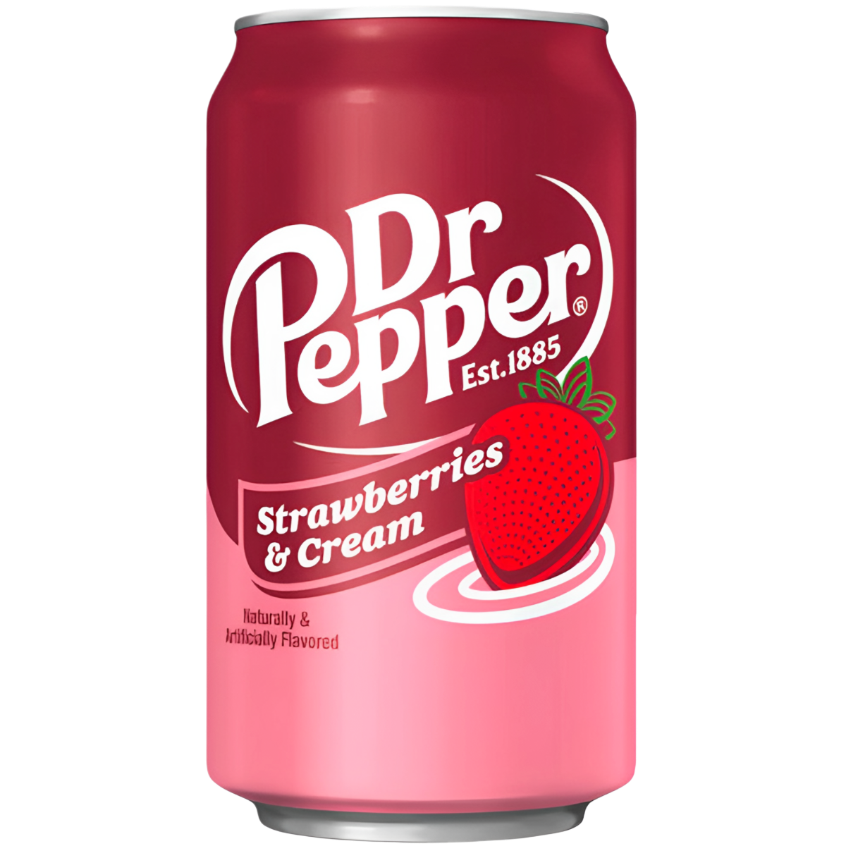 Napój gazowany DR PEPPER (STRAWBERRIES & CREAM), 355ml