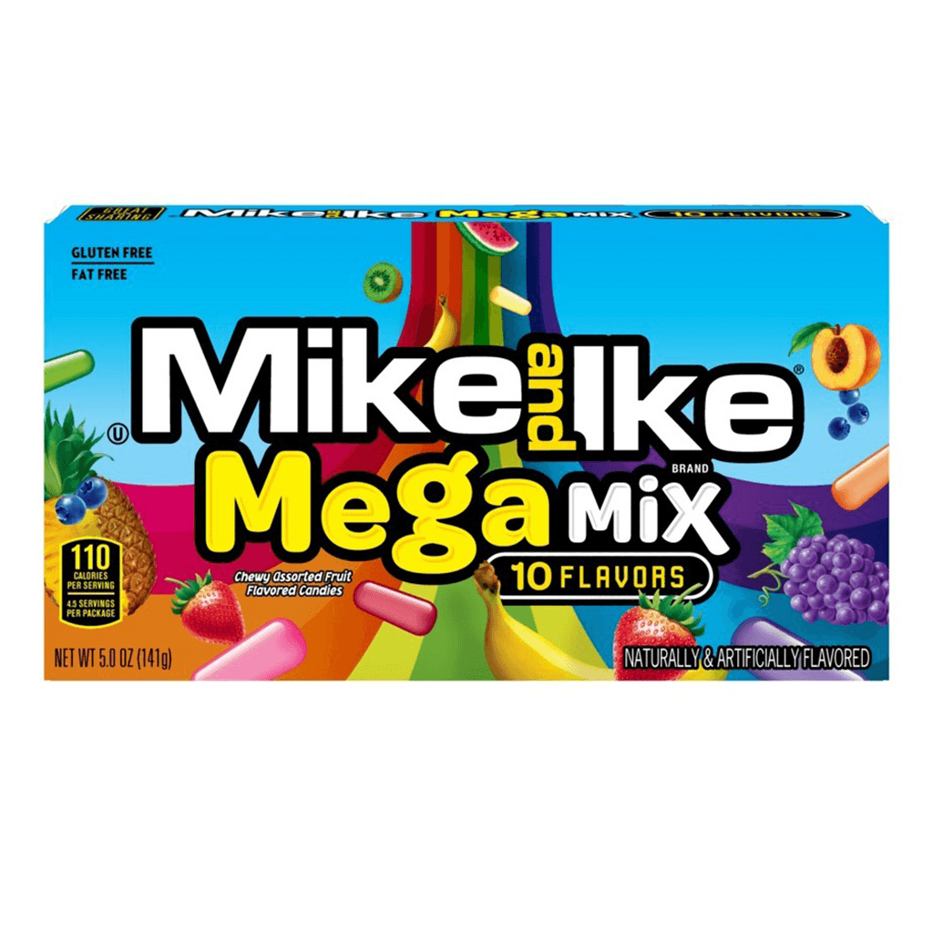 Košļājamās konfektes MIKE AND IKE (MEGA MIX), 141g foto