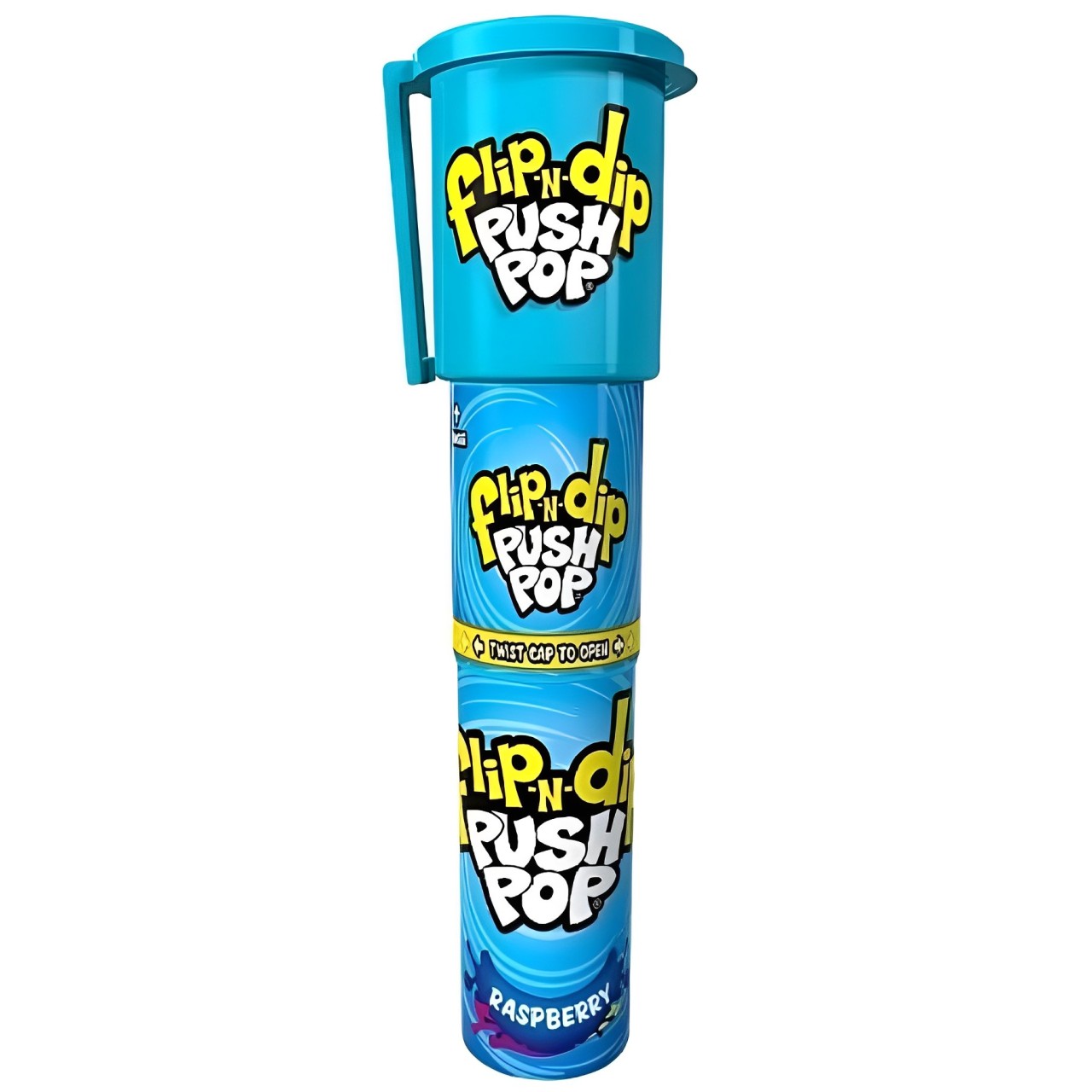 Lutsukomm pulbriga BAZOOKA PUSH POP FLIP-N-DIP, 25g