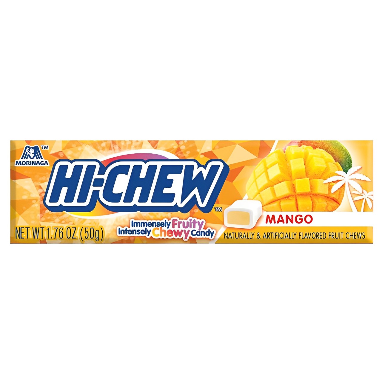 Kramtomi saldainiai HI-CHEW (MANGO), 50g photo