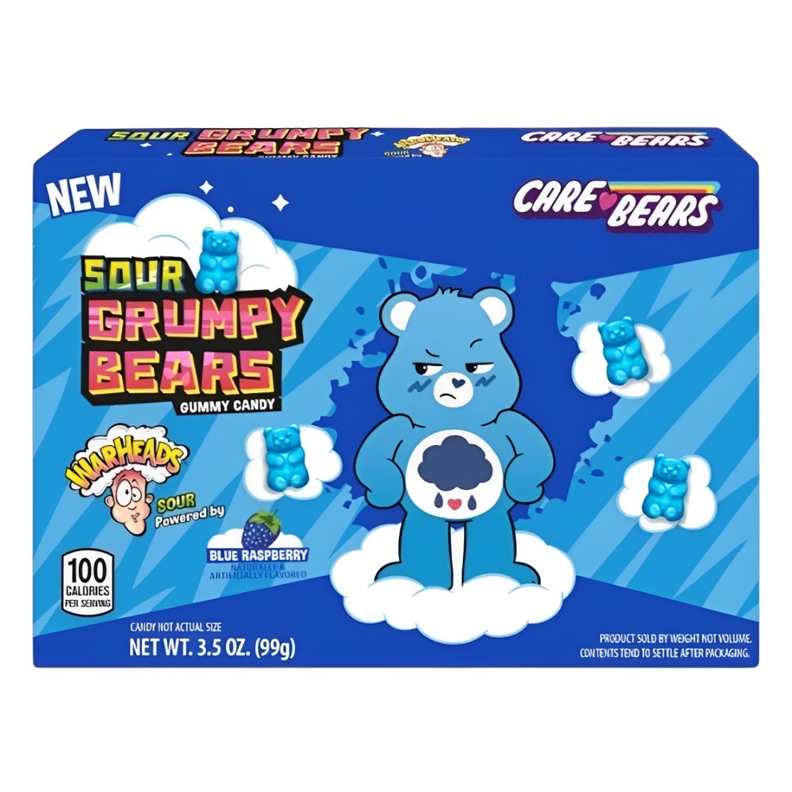 Zdjęcie Żelki WARHEADS GRUMPY BEARS (SOUR), 99g