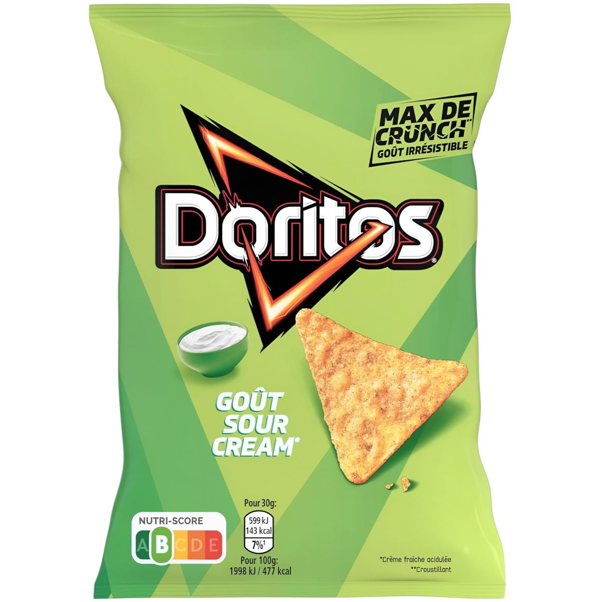 Kukurūzas čipsi DORITOS (SOUR CREAM), 160g