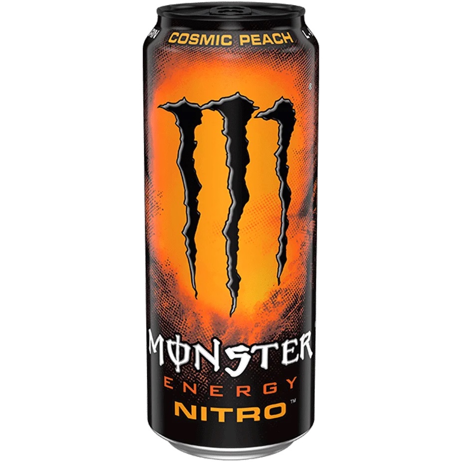 Energinis gėrimas MONSTER NITRO (COSMIC PEACH), 500ml photo